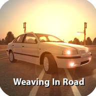 Weaving in road