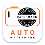 Auto Watermark Camera: Logo Text & Time stamp icon