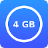 4 GB RAM Memory Booster icon