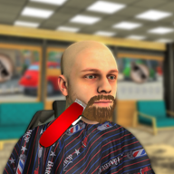 Stylish Beard Hair icon