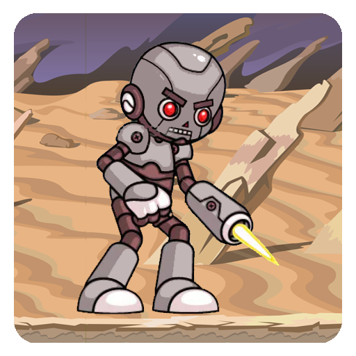 Grey Cyborgs Run icon