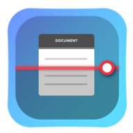 Document scanner and pdf generator icon