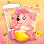 Cute Honey Bear Theme