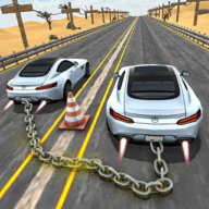 Chained Cars Impossible Stunts 3D - Car Games 2020