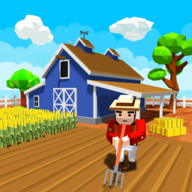 Blocky Farm Worker icon