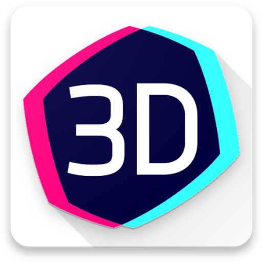 3D Hologram Background icon