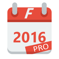 Formula Calendar 2016 PRO