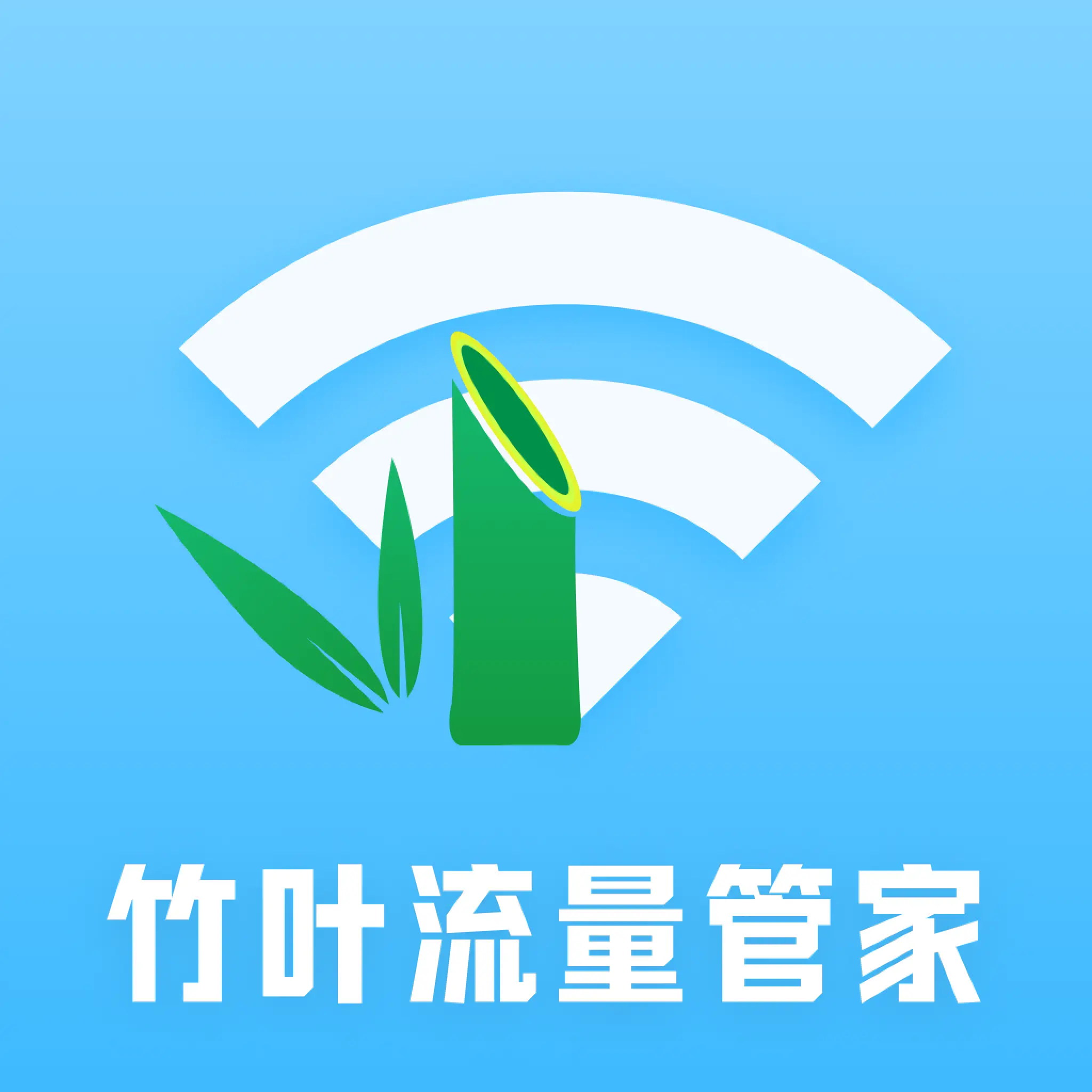 竹叶流量管家 icon