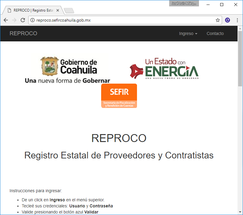 Reproco Coahuila